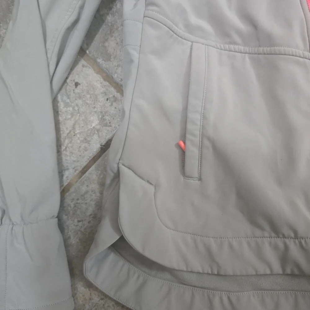 Ivivva Gray Jacket with Pink Accents